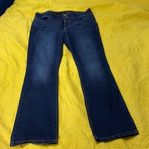 Apt. 9 Bootcut Jeans, Size 16, Dark Wash